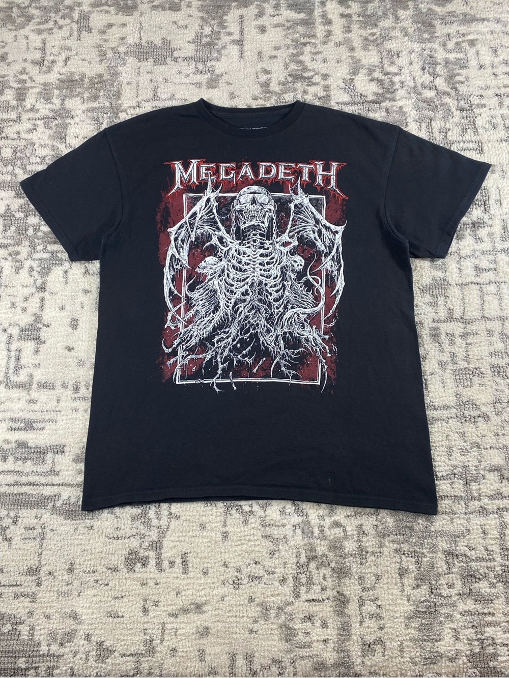 Megadeth Crush The World Tour 2023 Band Tee Shirt